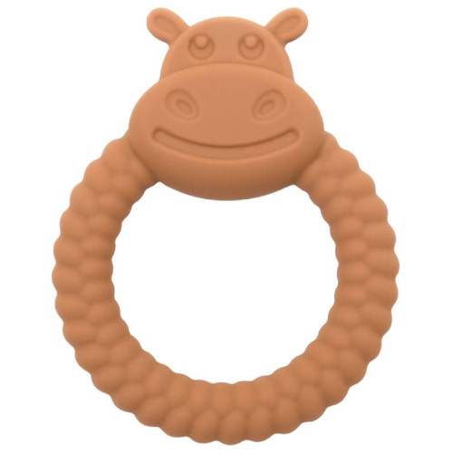 Μασιτικό σιλικόνης hippo πορτοκαλι